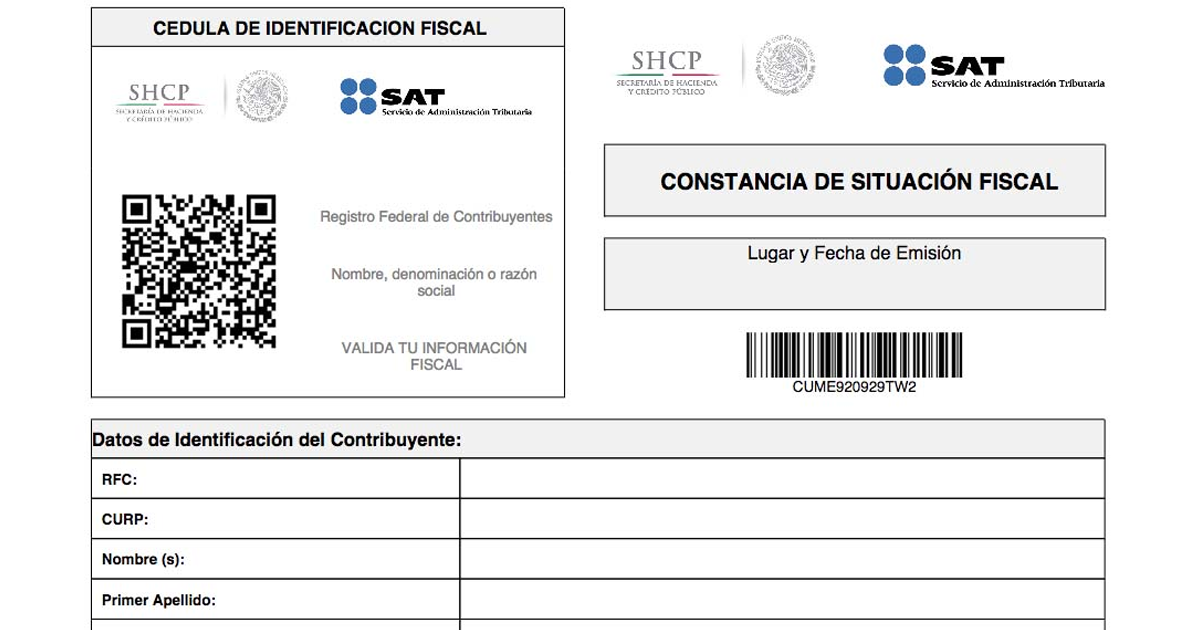 Constancia De Situación Fiscal ¿para Qué Sirve Y Cómo Tramitarla En El