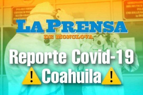 Mueren 33 personas por Covid-19 en Coahuila y surgen 335 nuevos casos