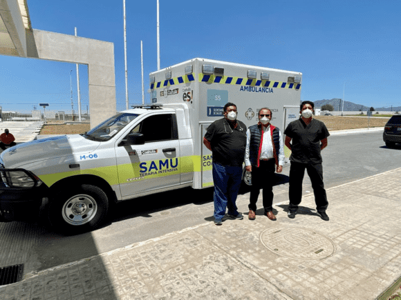 CUENTAN CENTROS DE VACUNACIÓN COVID CON APOYO DE EQUIPOS DE URGENCIAS MÉDICAS DE COAHUILA