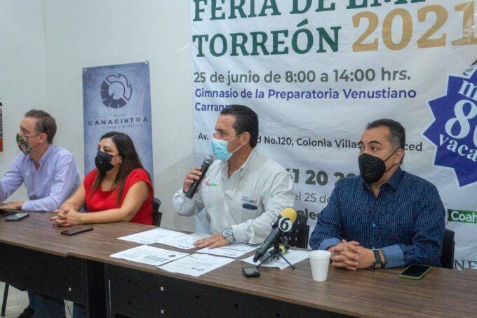 SECRETARÍA DEL TRABAJO DE COAHUILA OFERTARÁ 800 VACANTES A LAGUNEROS EN FERIA DE EMPLEO