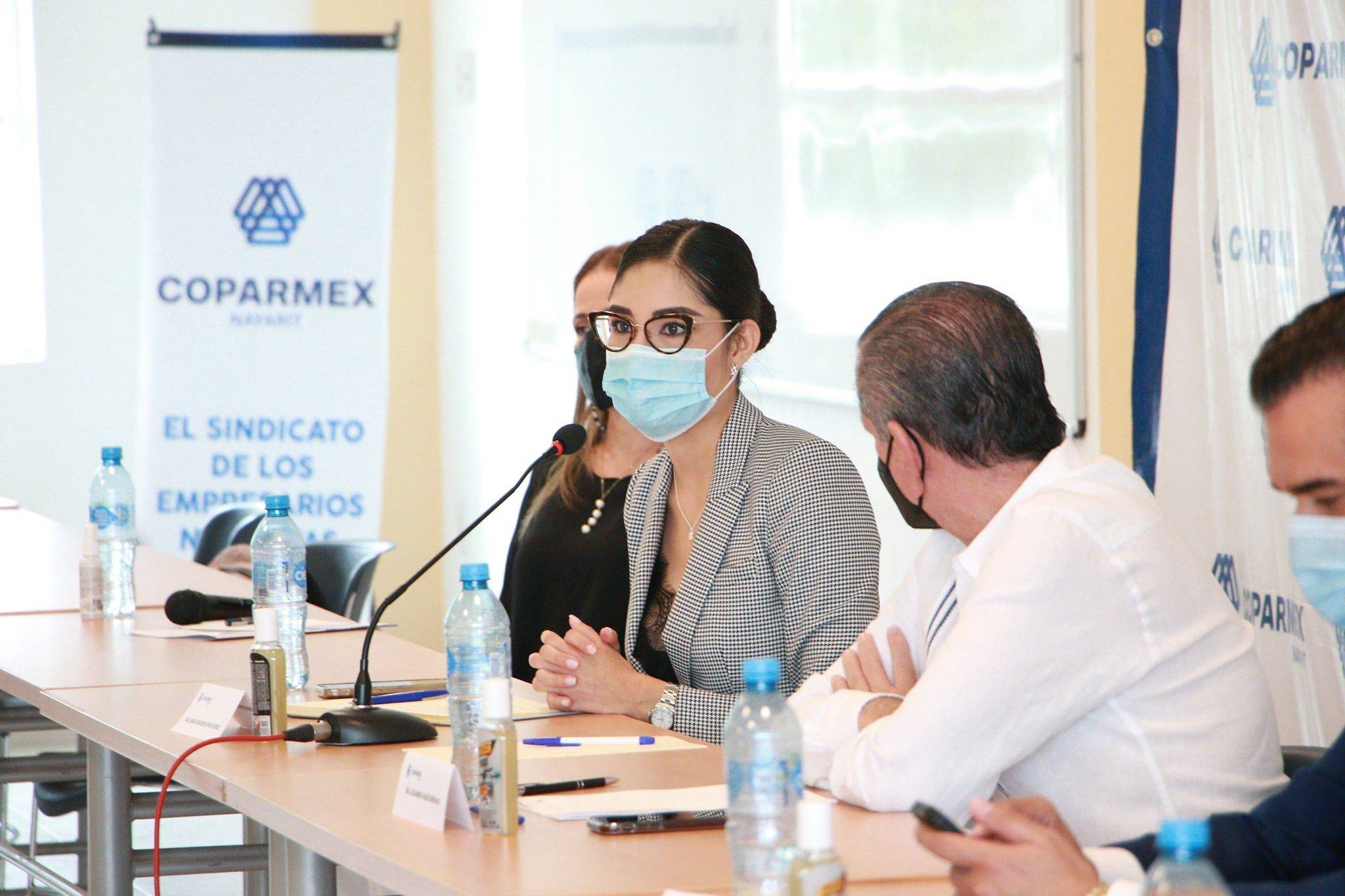 Tepic rumbo al crecimiento por sinergia entre Geraldine Ponce y COPARMEX