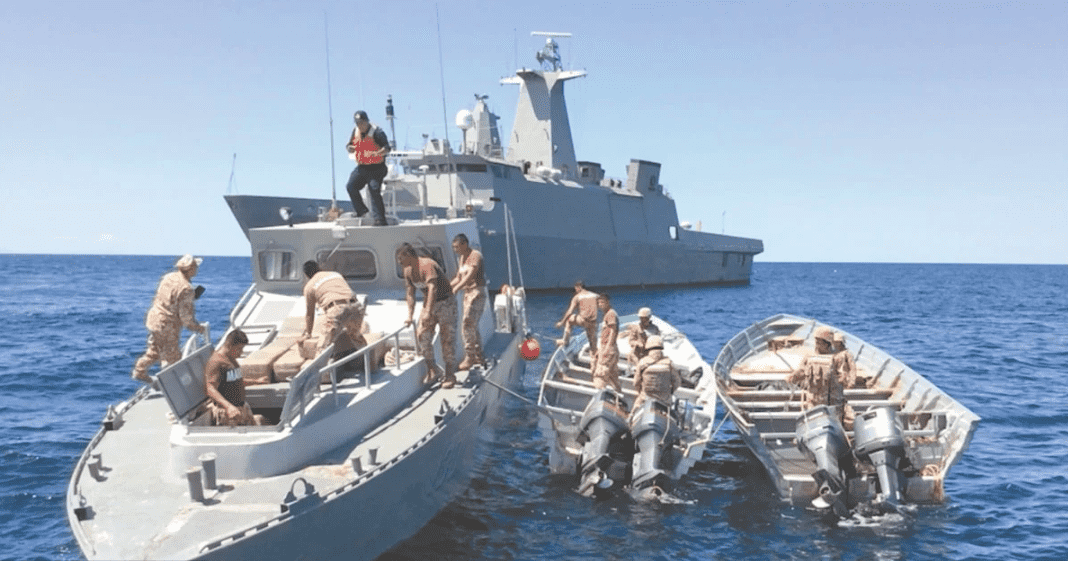 Buques abastecen al narco en altamar (VIDEO)