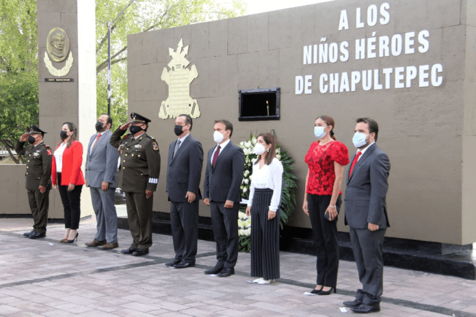 COAHUILA CONMEMORA GESTA DE LOS NIÑOS HÉROES DE CHAPULTEPEC