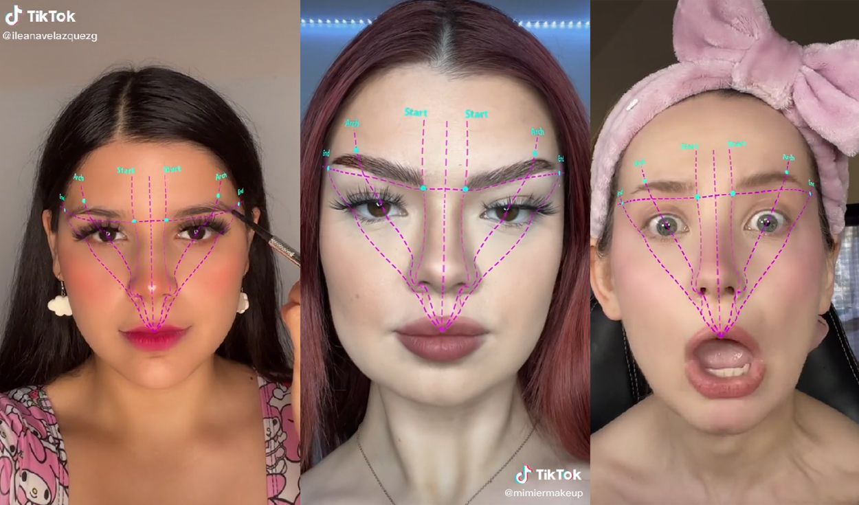 ¿No sabes cómo estilizar tus cejas? Este filtro de TikTok es justo lo que necesitabas