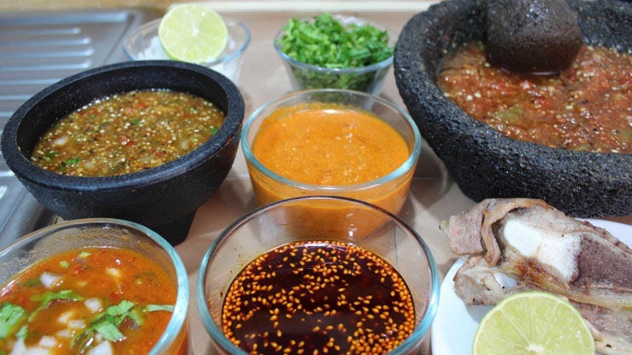 Salsas taqueras para hacer en casa