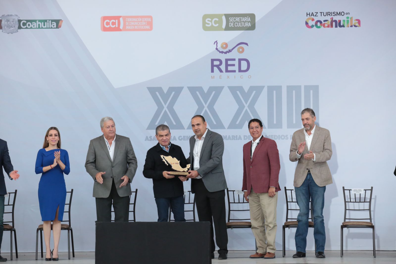 RECONOCE MARS A RADIODIFUSORES POR APOYAR A COAHUILA CONTRA EL COVID