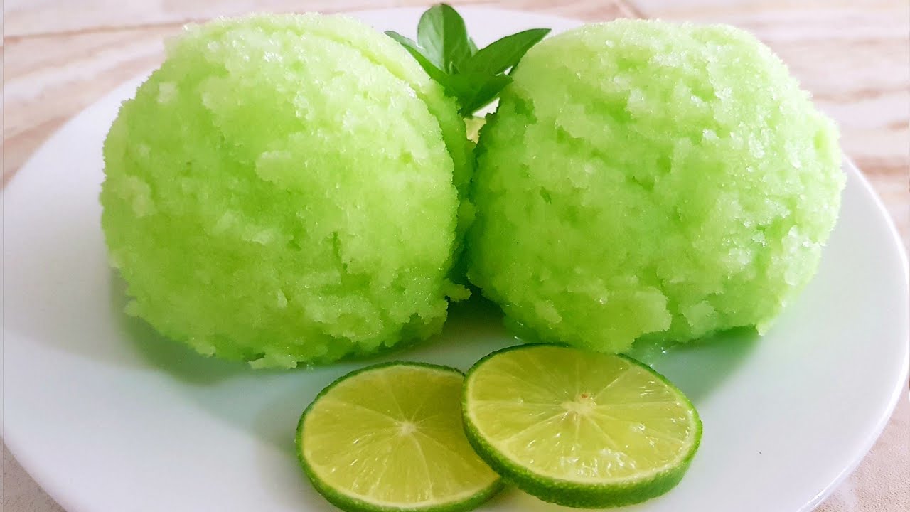 Cómo hacer nieve de limón con 4 ingredientes