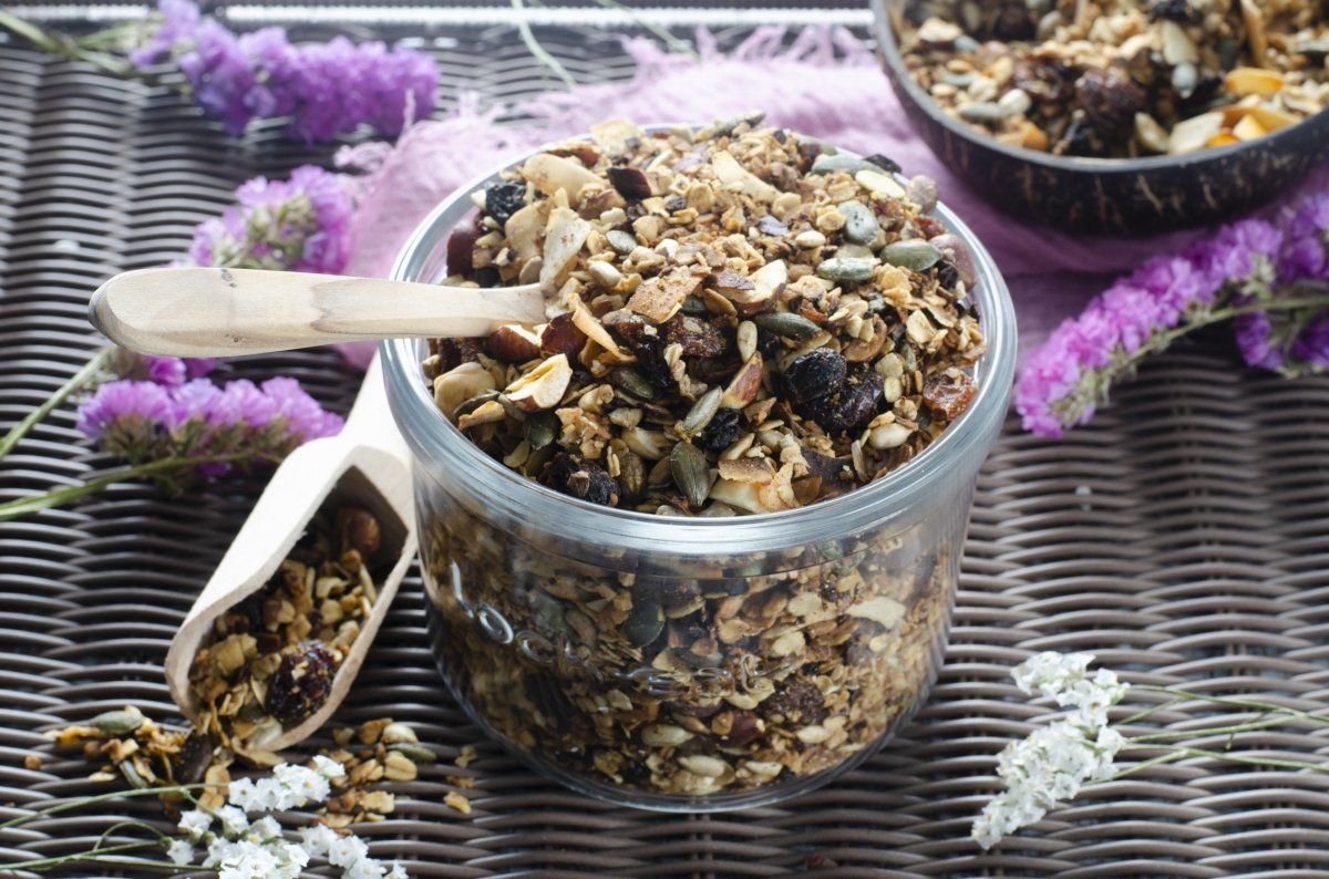 Cuántas calorías tiene la granola