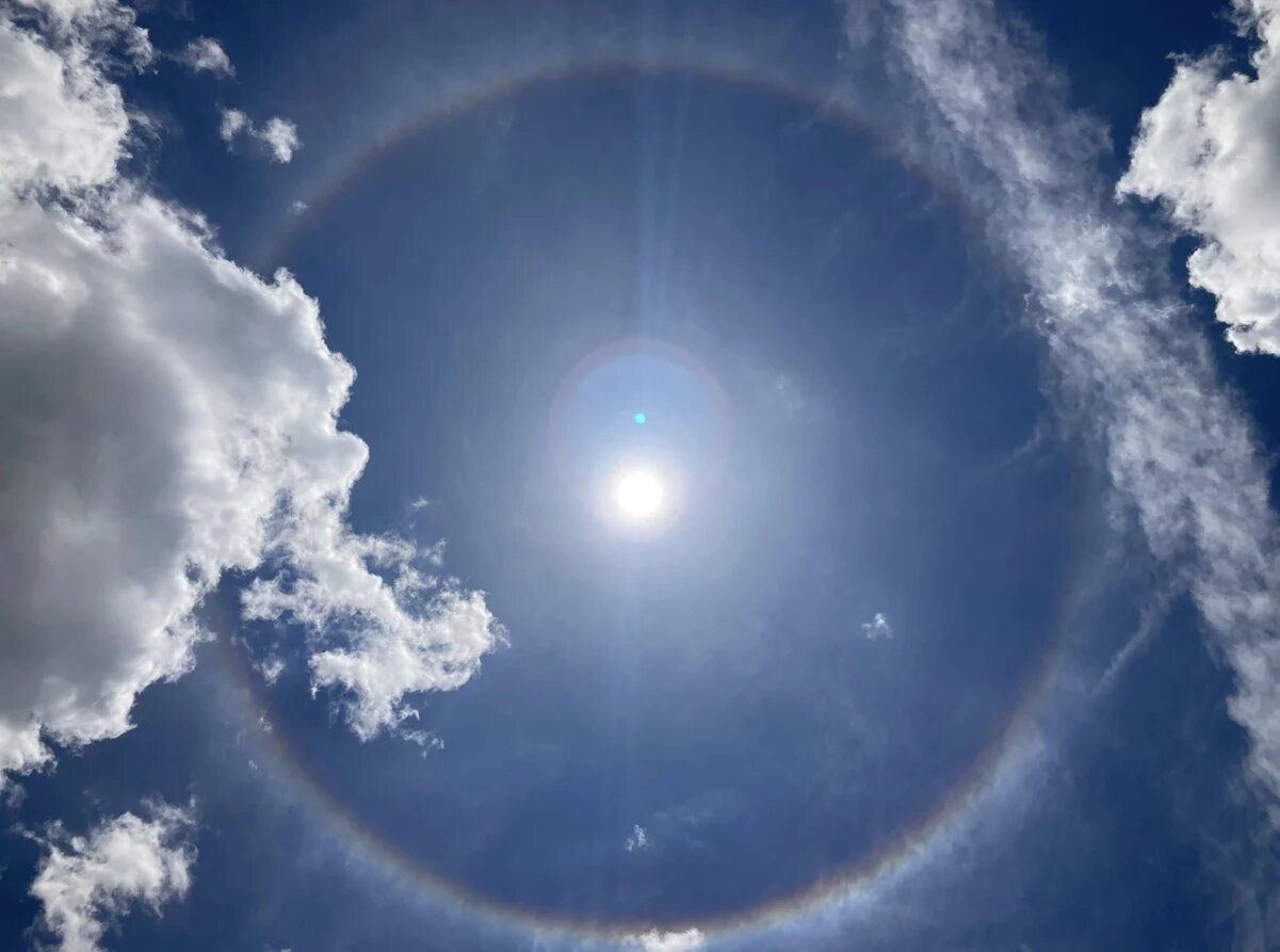 ¿Qué causa los halos solares?, cuando la atmósfera hace de las suyas