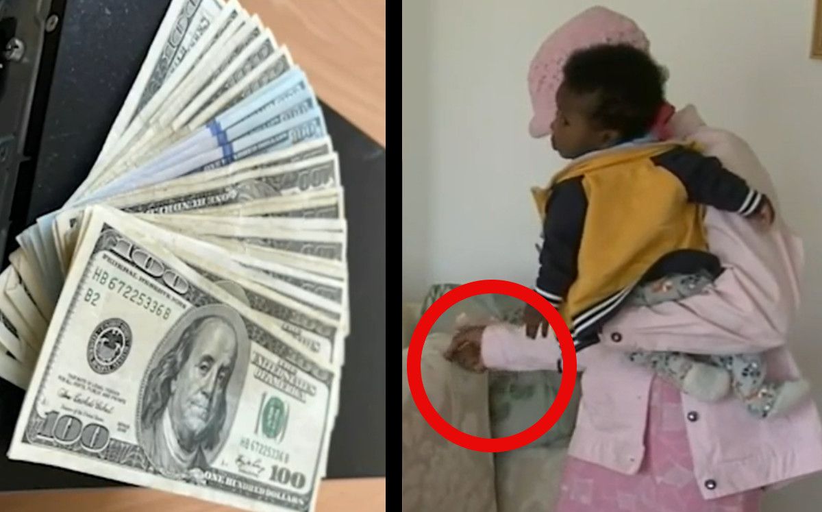 Mujer halla dinero escondido en sofá usado; devuelve más de 700 mil pesos: “Dios ha sido amable»