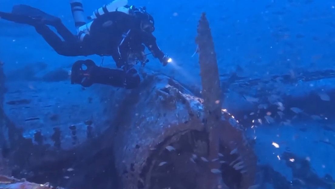 Identifican «en perfecto estado» un bombardero británico estrellado cerca de Malta en 1942, el único completo de su modelo