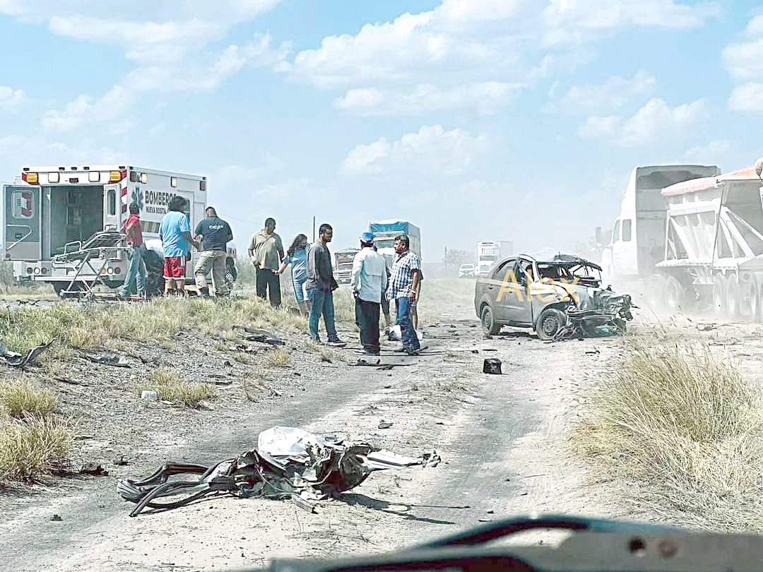 Fallece neolonés en accidente carretero
