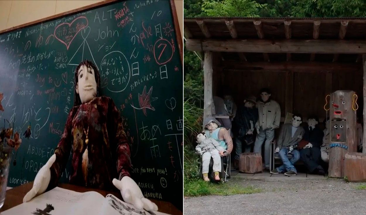 ¿Y los humanos? La misteriosa aldea de Nagoro, poblada por más muñecos de trapo que personas