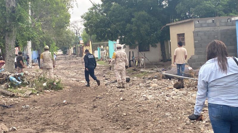Más de 5 mil viviendas resultaron afectadas tras lluvias en Múzquiz, Coahuila