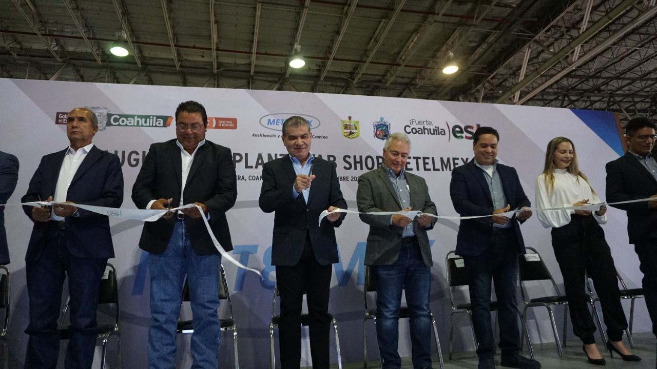 EN FRONTERA, INAUGURA MARS LA EMPRESA FAB SHOP METELMEX