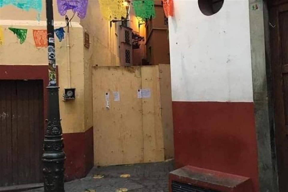 Clausuran Callejón del Beso, icónico lugar de Guanajuato