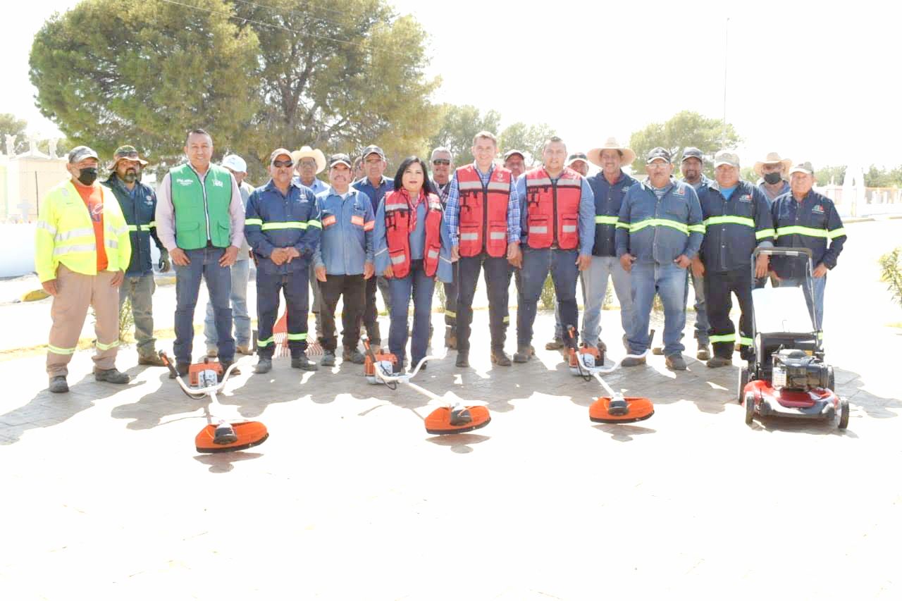 Entregan herramientas a Servicios Primarios