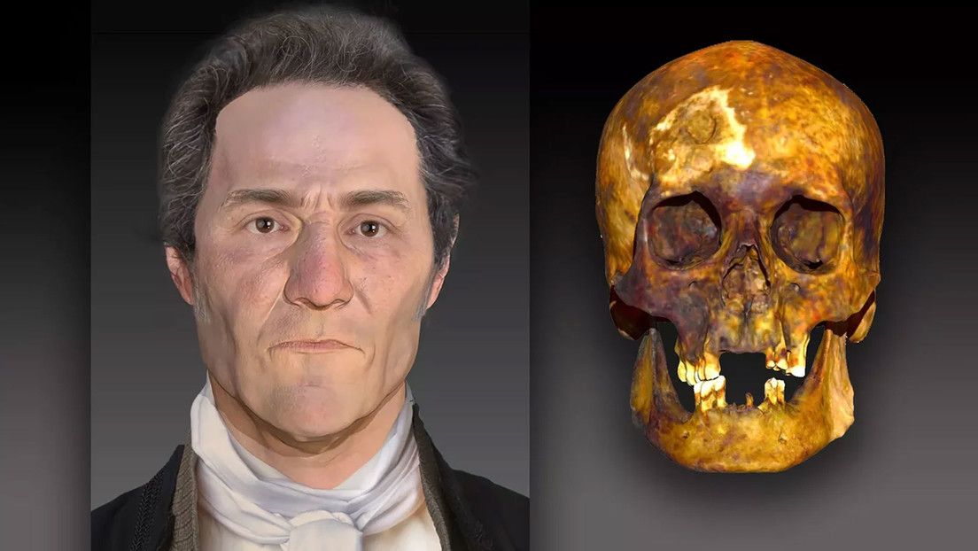 Los científicos restauraron la cara de un hombre enterrado como ‘vampiro’ hace 200 años