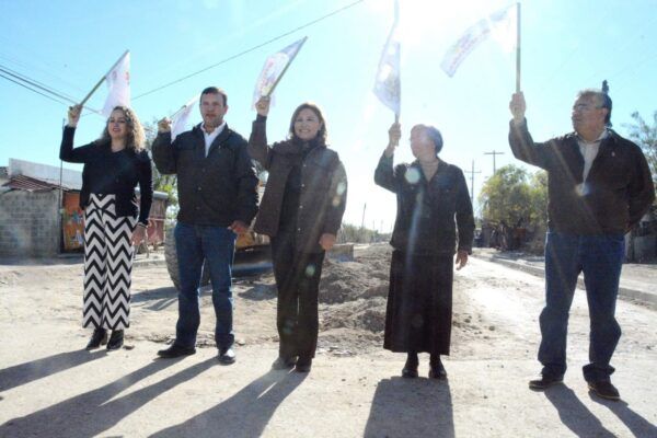 Arranca Diana Haro obras de pavimento