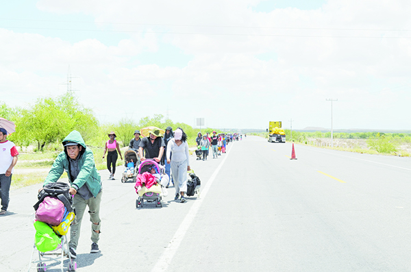 VIENE A COAHUILA OLA DE MIGRANTES La Prensa de Coahuila