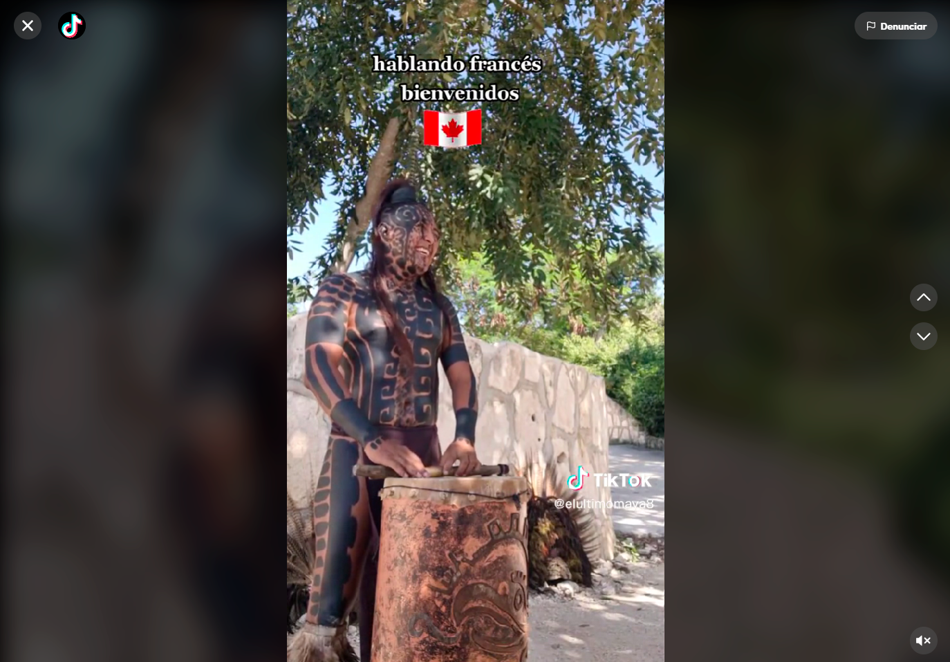 Hombre maya cautiva a canadienses por su idioma en francés; se viraliza en TikTok