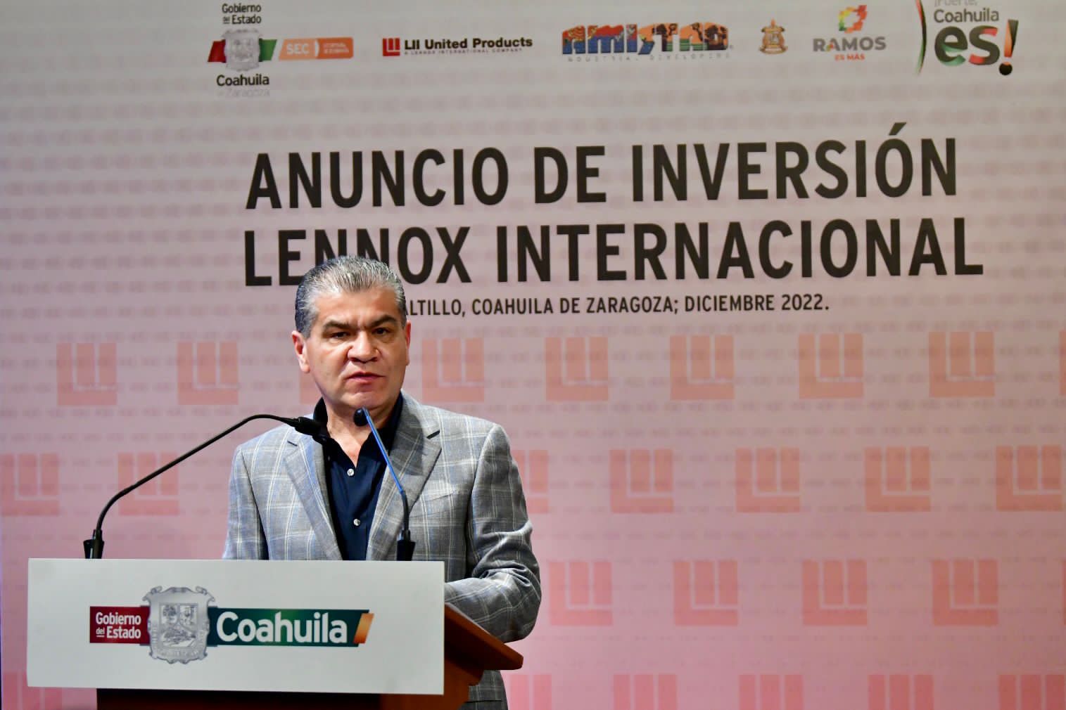 ANUNCIA MARS NUEVA INVERSION DE LENNOX INTERNACIONAL POR 150 MDD Y 700 NUEVOS EMPLEOS
