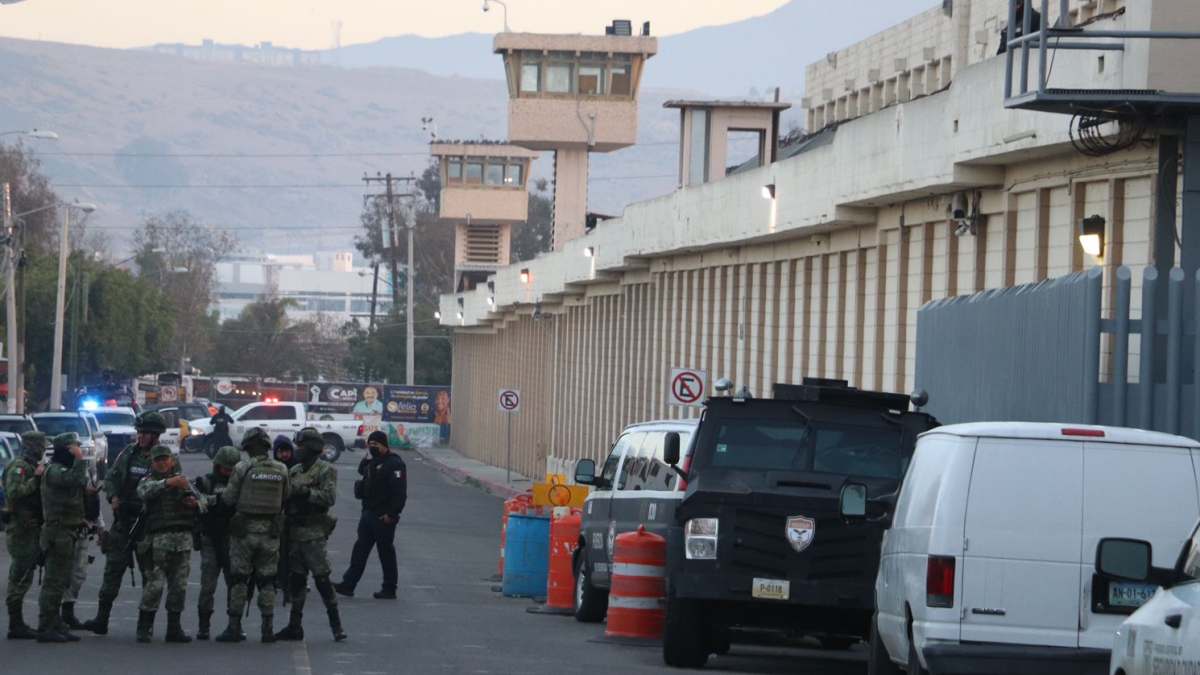 Reportan un intento de motín en la Penitenciaria de La Mesa en Tijuana
