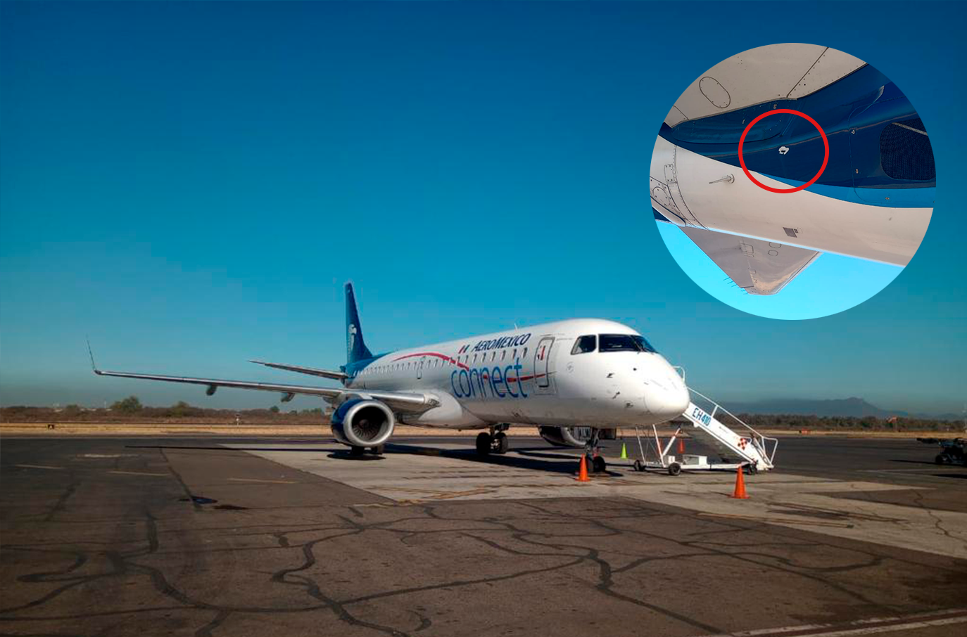 Parte Militar de ataque al avión