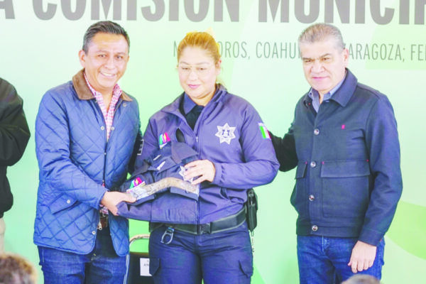 Entrega MARS equipo a Policía de Matamoros