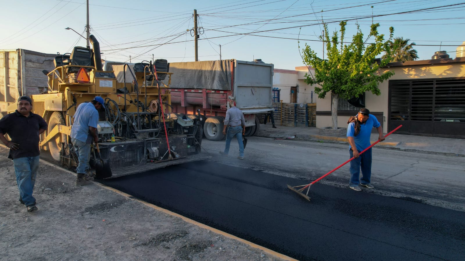 AVANZA RECARPETEO DE CALLES EN RAMOS ARIZPE