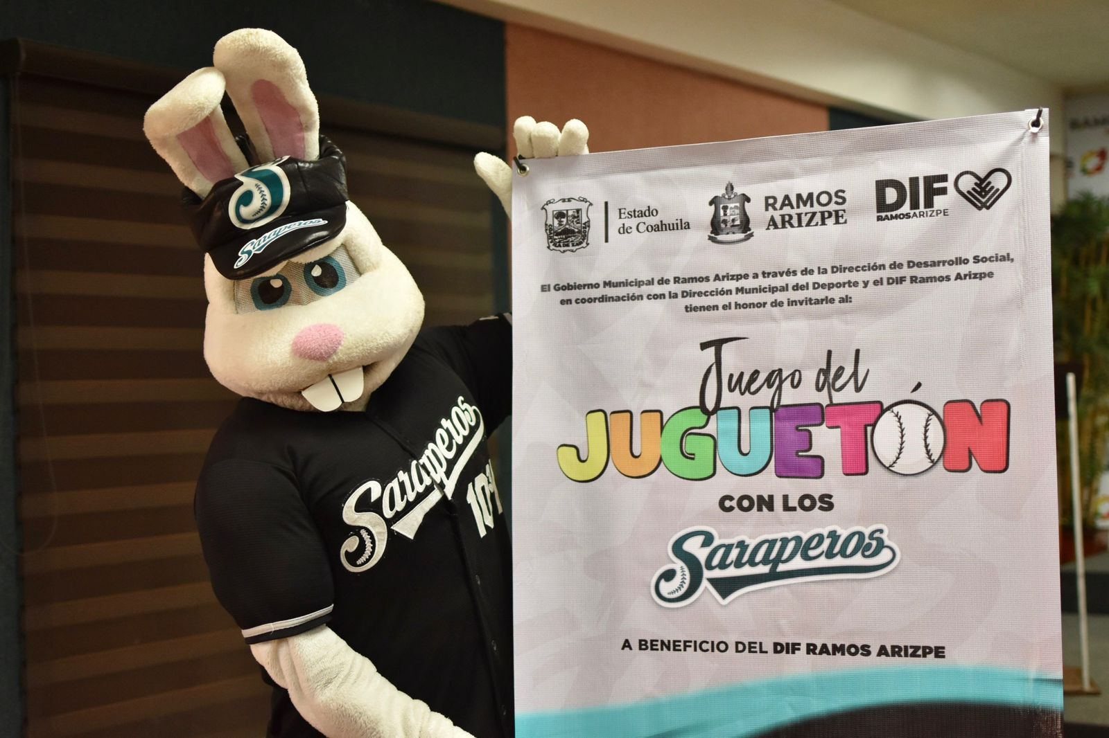SARAPEROS DE SALTILLO Y UNIÓN LAGUNA JUGARÁN A BENEFICIO DEL DIF RAMOS ARIZPE