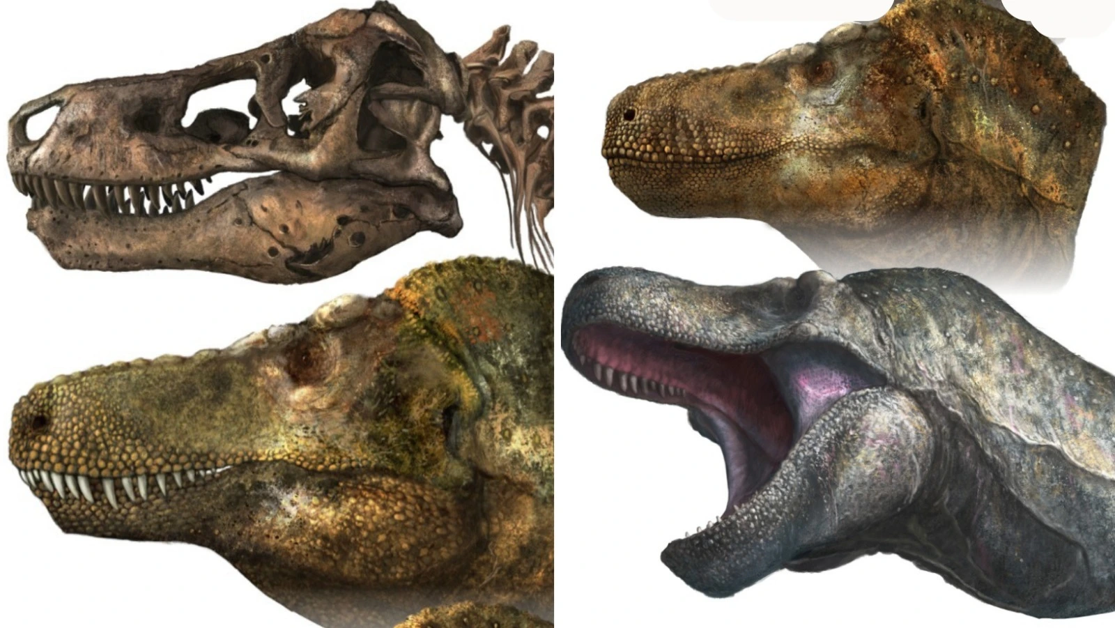 ¿T-Rex besucón? Estudio revela que el dinosaurio tenía labios - La