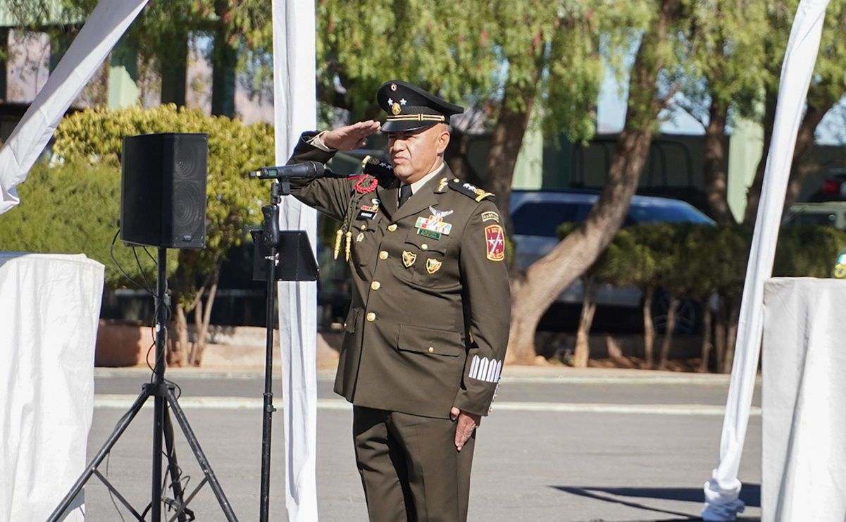 Alejandro Vargas rinde protesta como comandante de 11 Zona Zacatecas