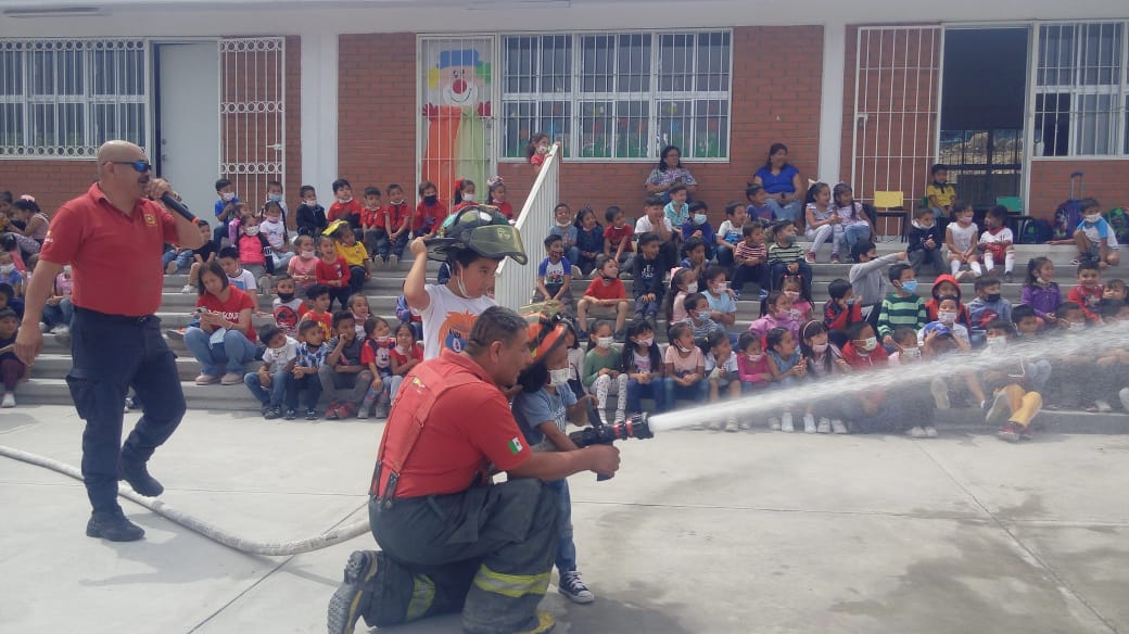 VISITAN ELEMENTOS DE PROTECCIÓN CIVIL ESCUELAS DE RAMOS ARIZPE