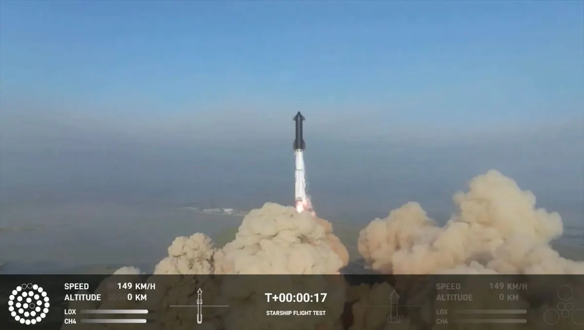 Lanzan Starship, el cohete de Elon Musk, y explota minutos después
