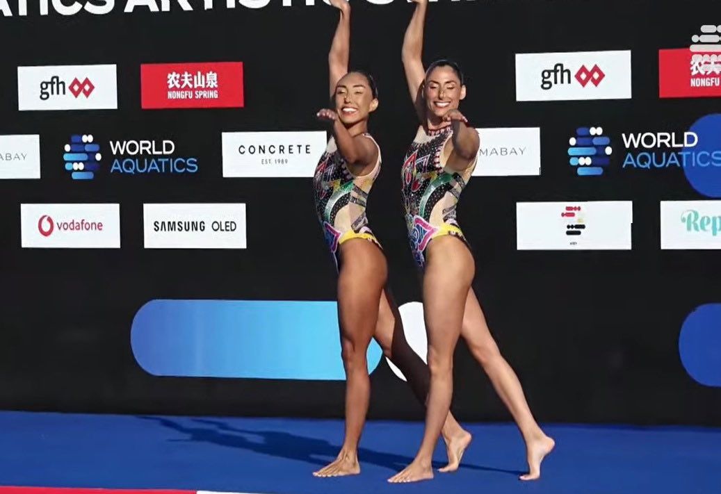 ¡Otra medalla de ORO! Nuria Diosdado y Joana Jiménez ganan de nuevo en Copa del Mundo de natación artística
