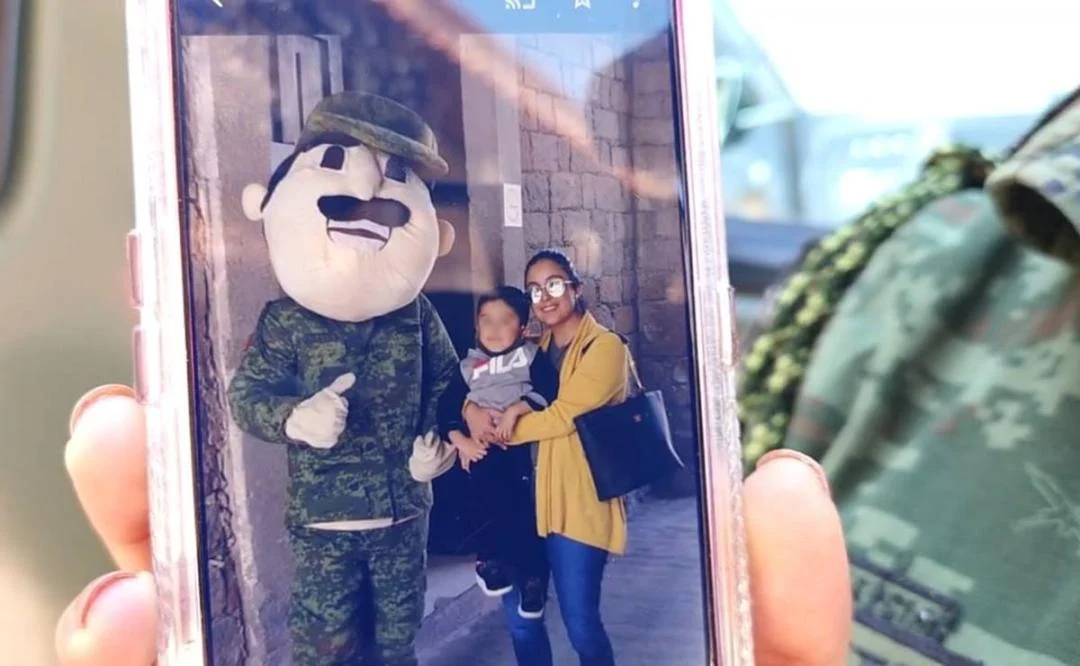 Itzel busca ser la mejor mamá y militar en SLP