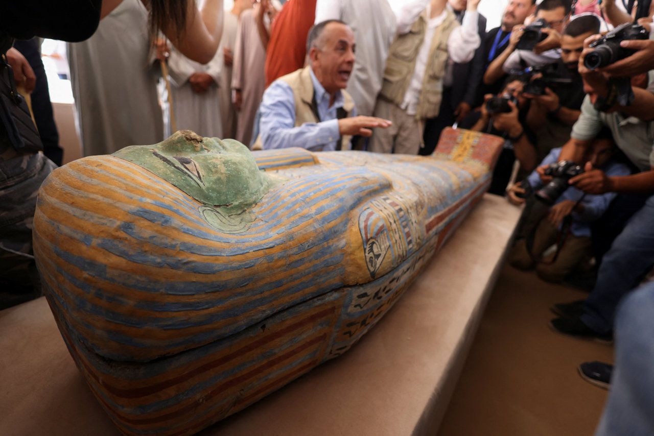 Descubren dos grandes talleres de momificación y varias tumbas en saqqara