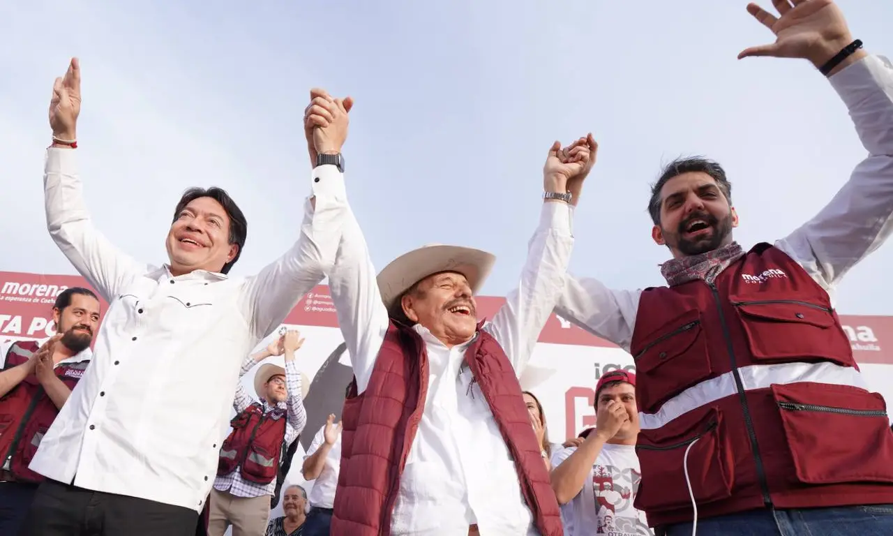 Respalda Mario Delgado campaña de Guadiana