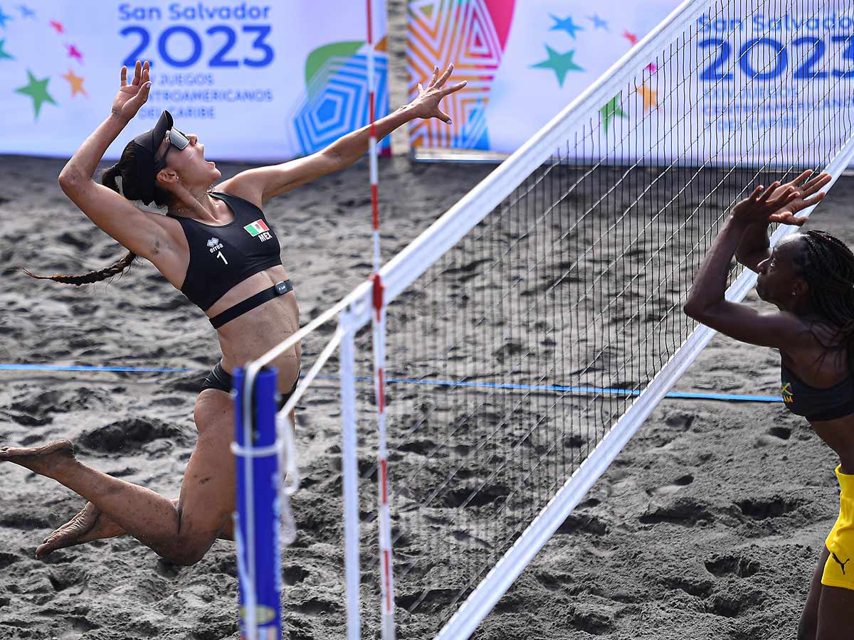 Mexicanas triunfan en voleibol de playa de Centroamericanos 2023