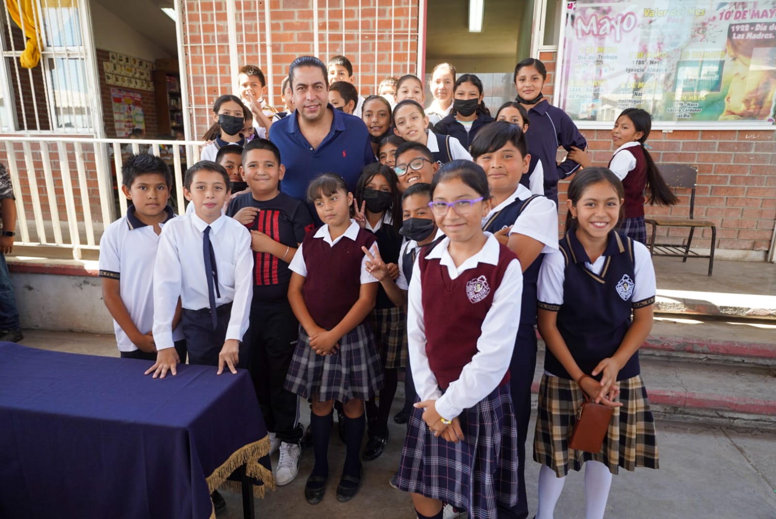 LLEVA CHEMA MORALES “MEJORA TU ESCUELA” A PRIMARIA DE «El Escorial»