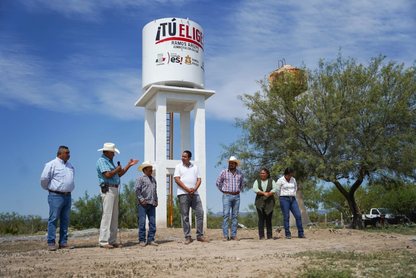 GARANTIZAN ABASTO DE AGUA POTABLE EN “LA PALOMA”