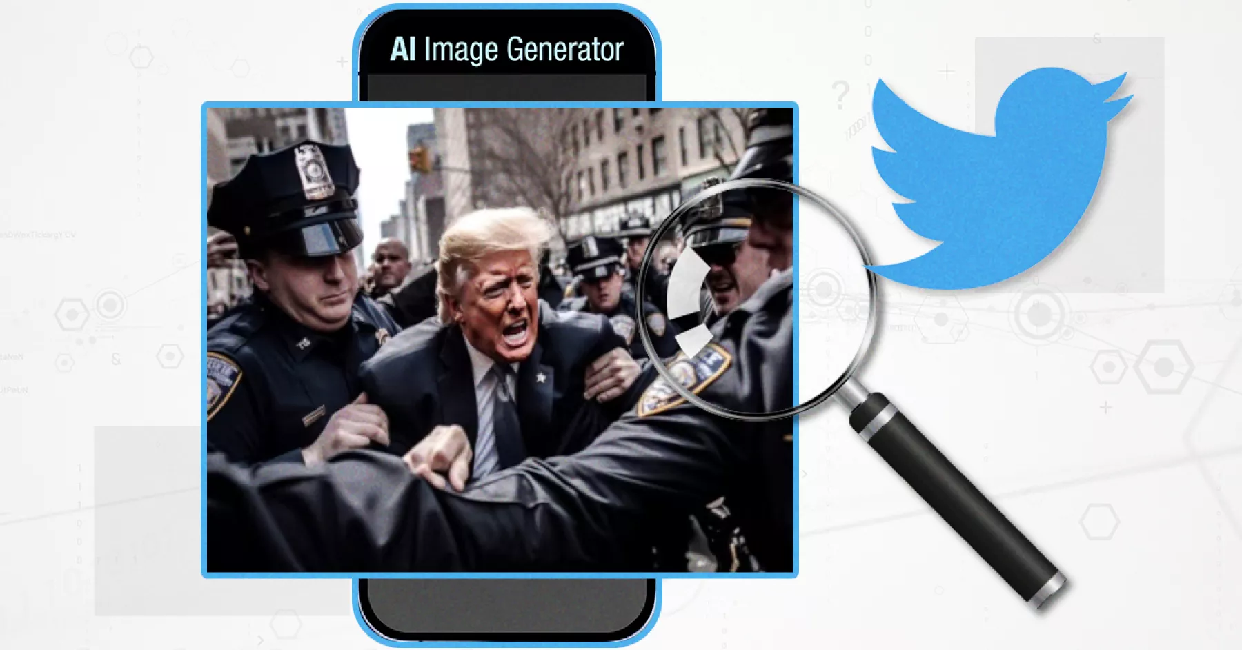 Twitter anuncia nueva función para detectar imágenes creadas con IA