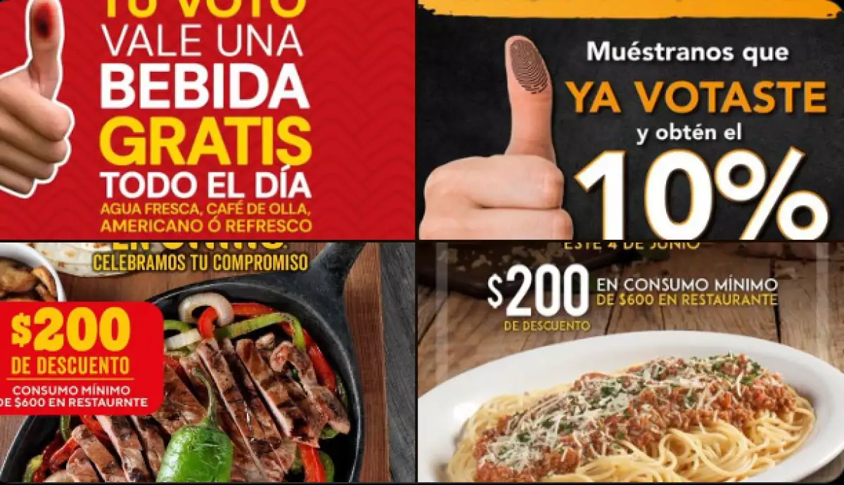 Starbucks y Takearte prometen descuentos a votantes del Edomex y Coahuila