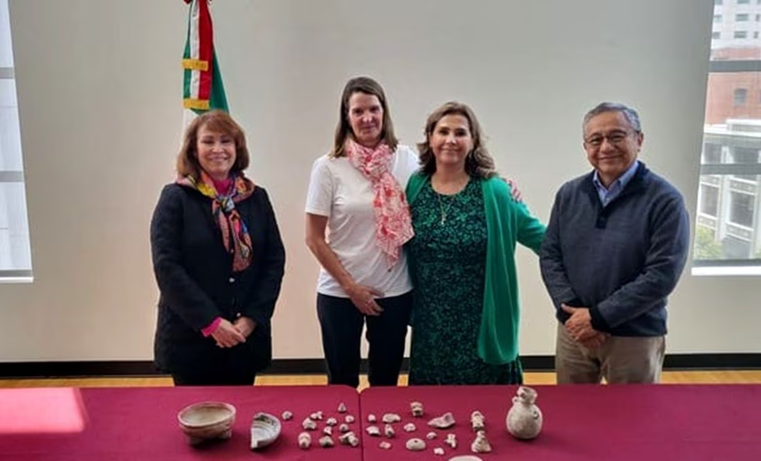 México recupera 29 piezas de origen prehispánico