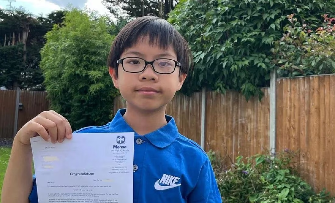 Niño de 11 años supera en coeficiente intelectual a Einstein y Hawking