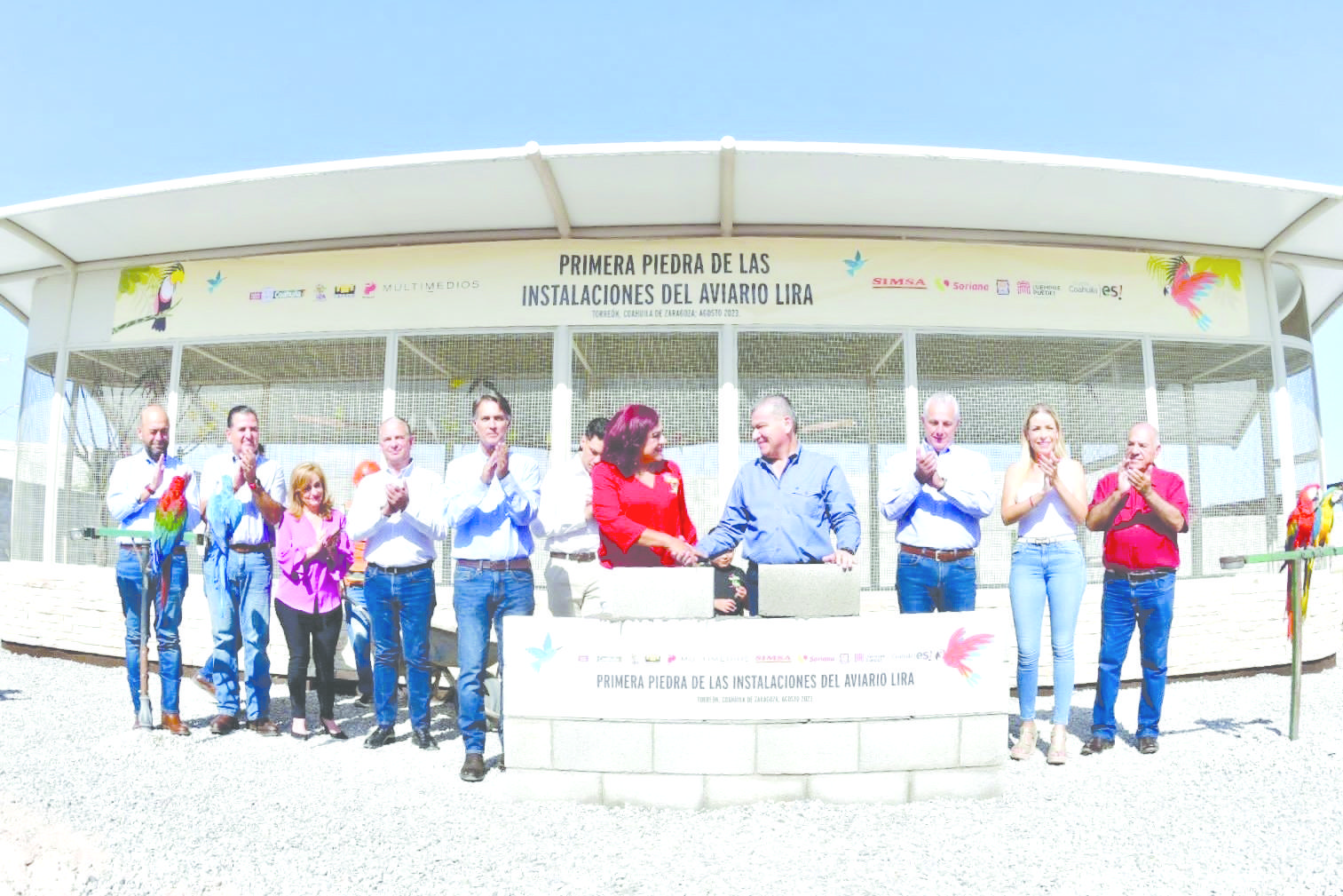 Inicia construcción del Aviario Lira en Torreon