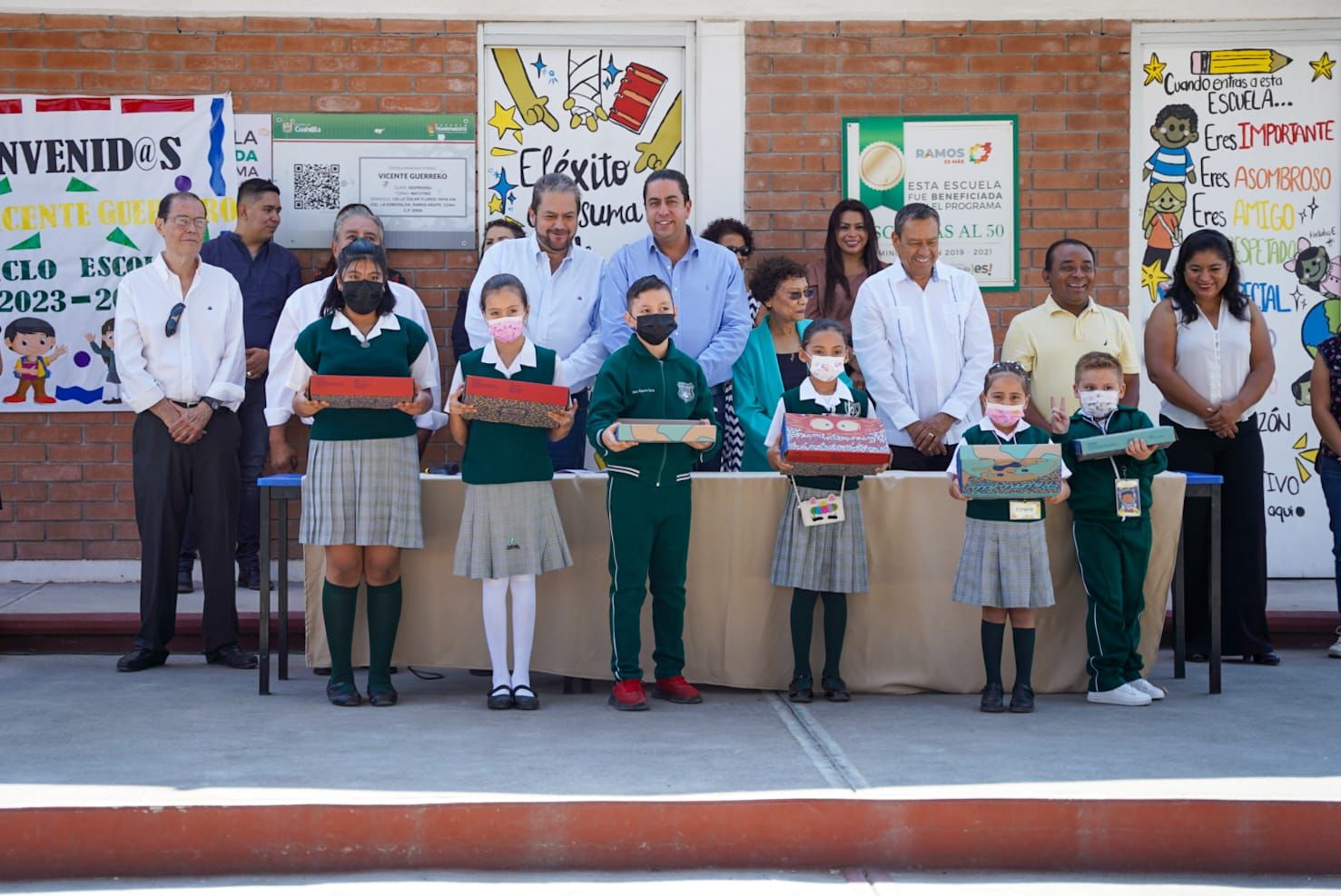 HEMA MORALES INICIA CICLO EDUCATIVO CON NUEVAS OBRAS