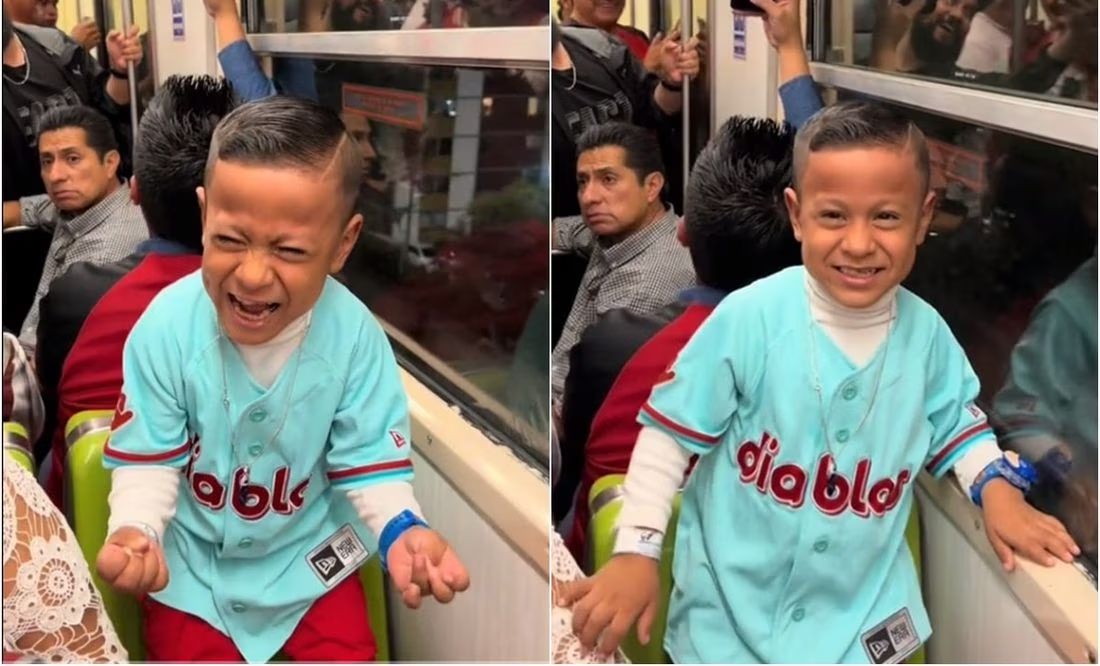 TikTok: Chucho, niño viral por cantar con Amanda Miguel, sorprende con show en Metro de CDMX