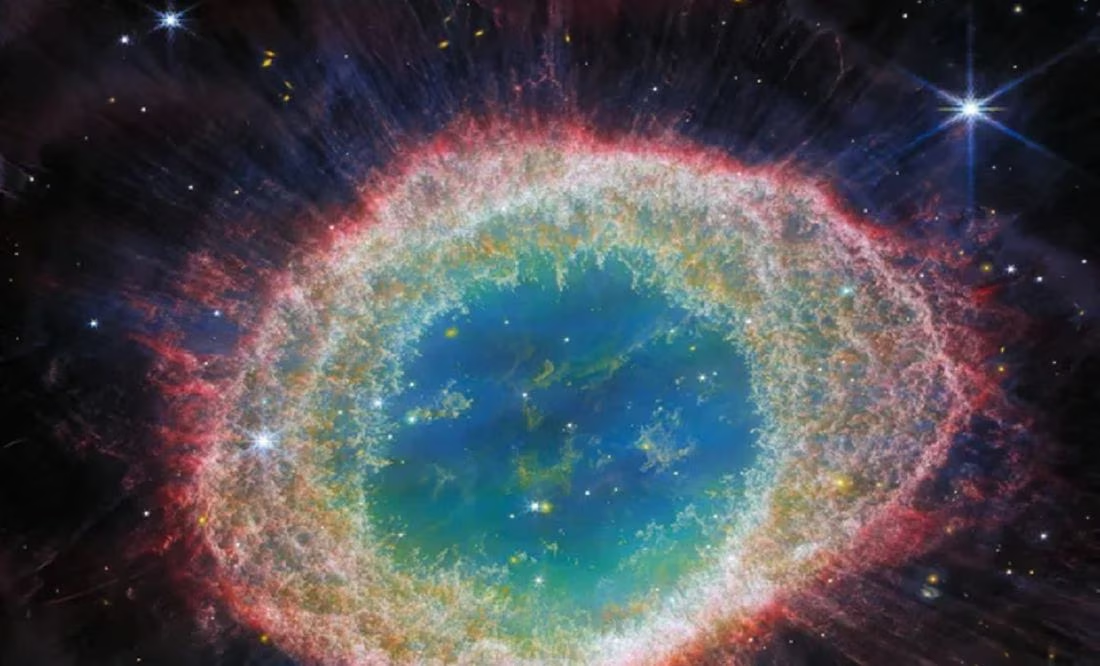 Telescopio James Webb capta imagénes sin precedentes de la Nebulosa del Anillo
